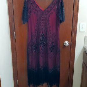 Beaded Flapper Dress